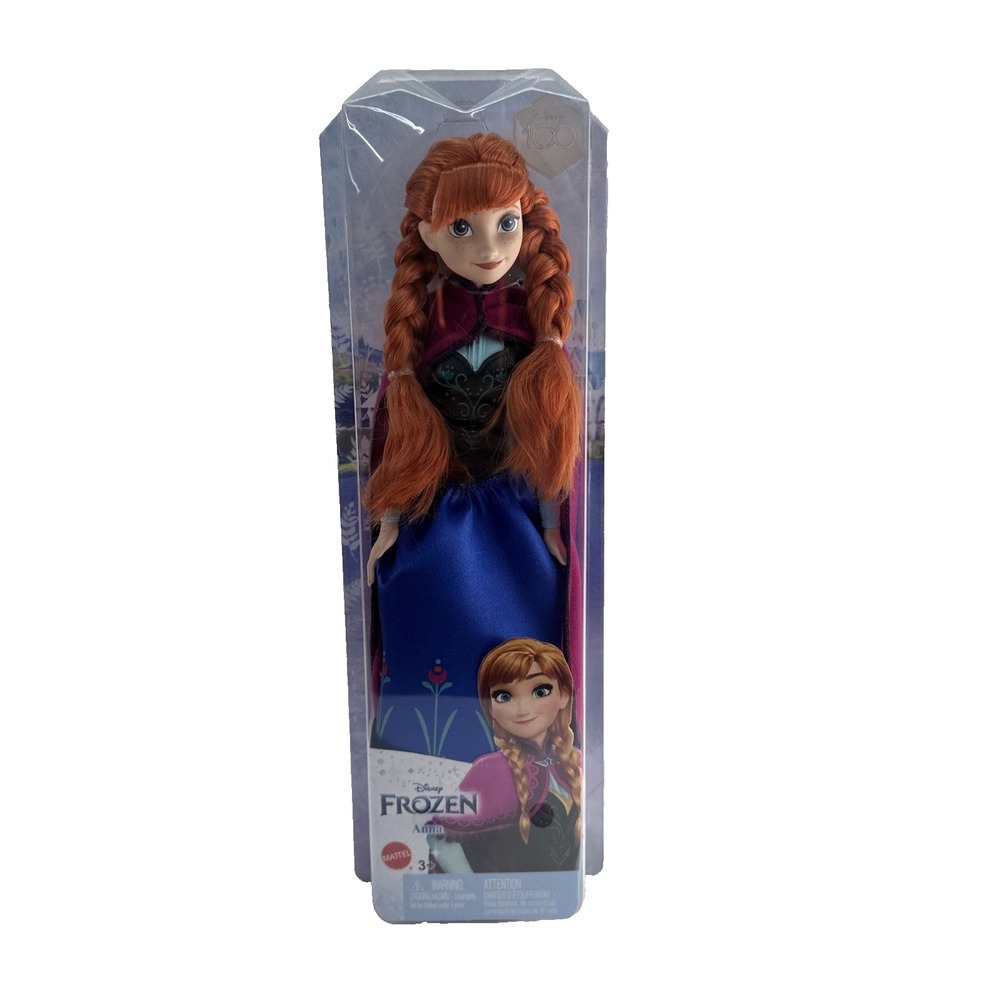 Mattel Disney Princess Dolls Anna Frozen Doll + Signature Clothing 12" NEW